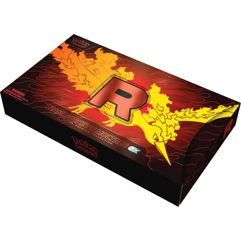 The Pokémon Company Pokémon - Team Rocket's Moltres ex Ultra-Premium Collection available at Northumbrian Tin Soldier
