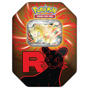 The Pokémon Company Pokémon - Team Rocket Tin - Persian EX available at Northumbrian Tin Soldier