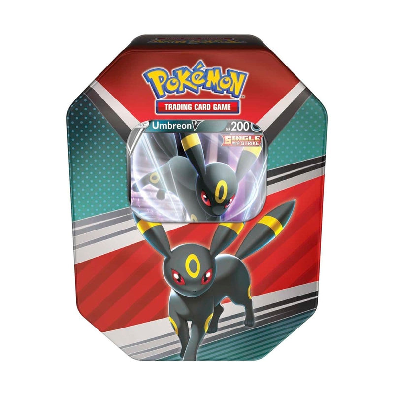 The Pokémon Company Pokémon : V Heroes Tin - Umbreon V available at Northumbrian Tin Soldier