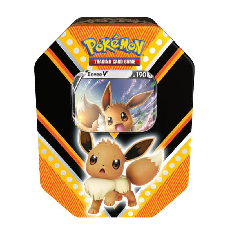 The Pokémon Company Pokémon : V Powers Tin - Eevee V available at Northumbrian Tin Soldier