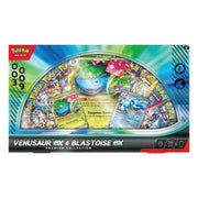 The Pokémon Company Pokémon - Venusaur / Blastoise ex Premium Collection available at Northumbrian Tin Soldier