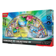 The Pokémon Company Pokémon - Venusaur / Blastoise ex Premium Collection available at Northumbrian Tin Soldier