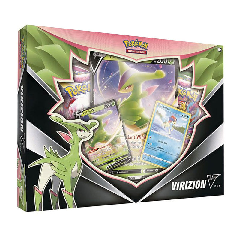 The Pokémon Company Pokémon : Virizion V Collection Box available at Northumbrian Tin Soldier