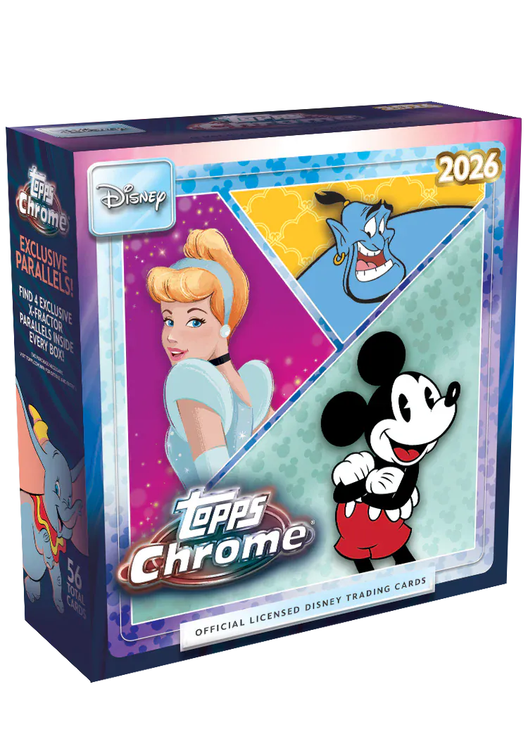 Topps Topps Chrome Disney - Mega Box 2026 available at Northumbrian Tin Soldier