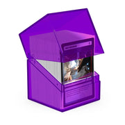 Ultimate Guard Ultimate Guard - Boulder Deck Case - 100+  Clear - Amethyst available at Northumbrian Tin Soldier