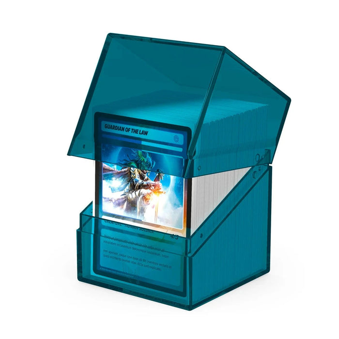 Ultimate Guard Ultimate Guard - Boulder Deck Case - 100+  Clear - Malachite available at Northumbrian Tin Soldier