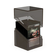 Ultimate Guard Ultimate Guard - Boulder Deck Case - 100+  Clear - Onyx available at Northumbrian Tin Soldier