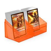 Ultimate Guard Ultimate Guard - Boulder Deck Case - 100+  Clear - Poppy Topaz available at Northumbrian Tin Soldier