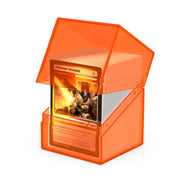 Ultimate Guard Ultimate Guard - Boulder Deck Case - 100+  Clear - Poppy Topaz available at Northumbrian Tin Soldier