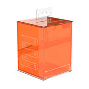 Ultimate Guard Ultimate Guard - Boulder Deck Case - 100+  Clear - Poppy Topaz available at Northumbrian Tin Soldier
