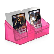 Ultimate Guard Ultimate Guard - Boulder Deck Case - 100+  Clear - Rhodonite available at Northumbrian Tin Soldier