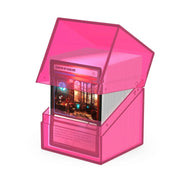 Ultimate Guard Ultimate Guard - Boulder Deck Case - 100+  Clear - Rhodonite available at Northumbrian Tin Soldier