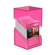 Ultimate Guard Ultimate Guard - Boulder Deck Case - 100+  Clear - Rhodonite available at Northumbrian Tin Soldier