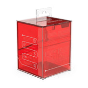 Ultimate Guard Ultimate Guard - Boulder Deck Case - 100+  Clear - Ruby available at Northumbrian Tin Soldier
