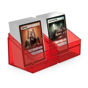 Ultimate Guard Ultimate Guard - Boulder Deck Case - 100+  Clear - Ruby available at Northumbrian Tin Soldier