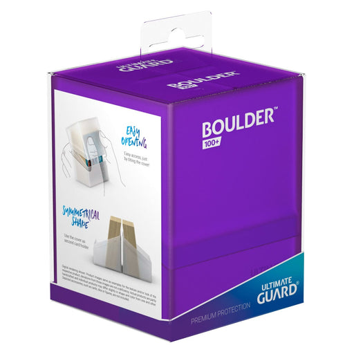 Ultimate Guard Ultimate Guard - Boulder Deck Case - 100+ Standard Size - Amethyst available at Northumbrian Tin Soldier