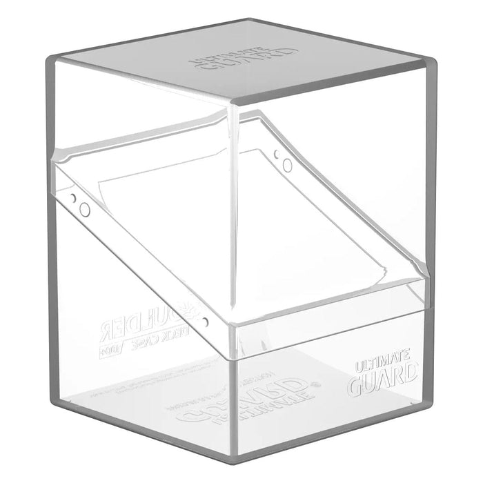 Ultimate Guard Ultimate Guard - Boulder Deck Case - 100+ Standard Size - Clear available at Northumbrian Tin Soldier
