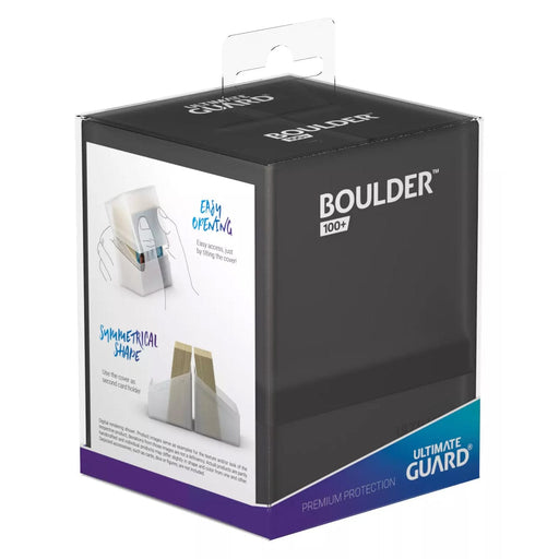Ultimate Guard Ultimate Guard - Boulder Deck Case - 100+ Standard Size - Onyx available at Northumbrian Tin Soldier
