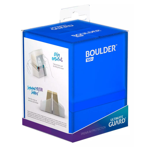 Ultimate Guard Ultimate Guard - Boulder Deck Case - 100+ Standard Size - Sapphire available at Northumbrian Tin Soldier