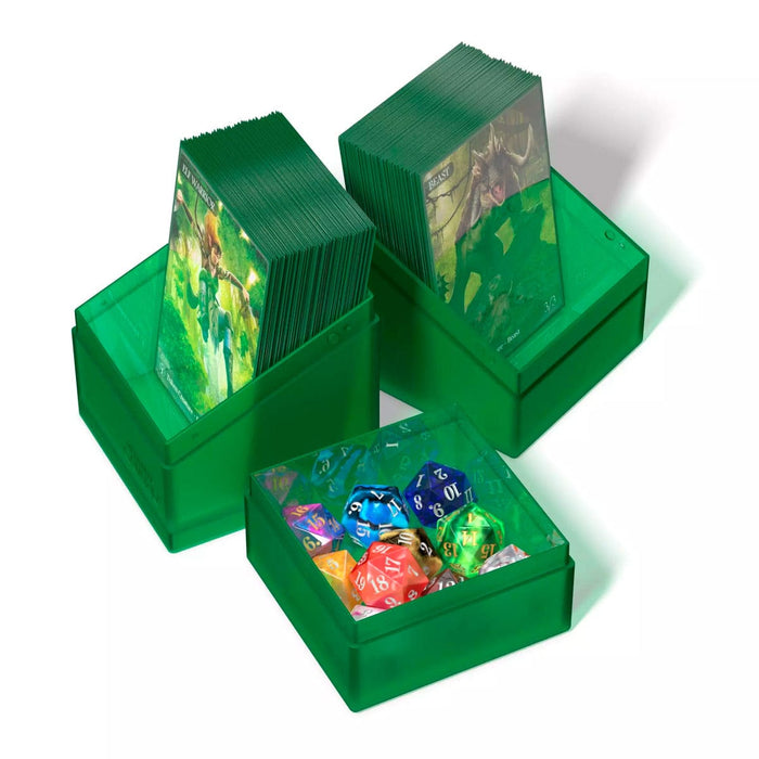 Ultimate Guard Ultimate Guard - Boulder n Tray Deck Case 100+ - Emerald available at Northumbrian Tin Soldier