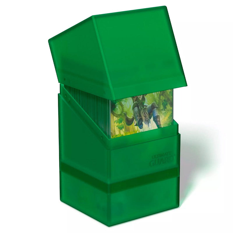 Ultimate Guard Ultimate Guard - Boulder n Tray Deck Case 100+ - Emerald available at Northumbrian Tin Soldier