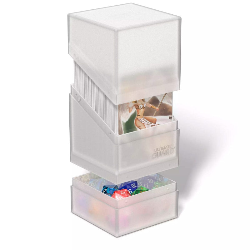 Ultimate Guard Ultimate Guard - Boulder n Tray Deck Case 100+ - Frosted available at Northumbrian Tin Soldier