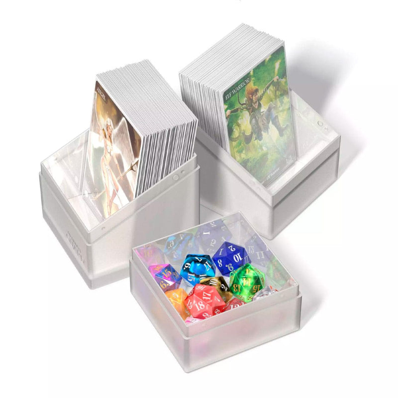 Ultimate Guard Ultimate Guard - Boulder n Tray Deck Case 100+ - Frosted available at Northumbrian Tin Soldier