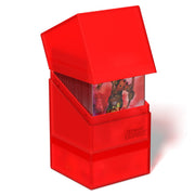 Ultimate Guard Ultimate Guard - Boulder n Tray Deck Case 100+ - Ruby available at Northumbrian Tin Soldier