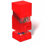 Ultimate Guard Ultimate Guard - Boulder n Tray Deck Case 100+ - Ruby available at Northumbrian Tin Soldier