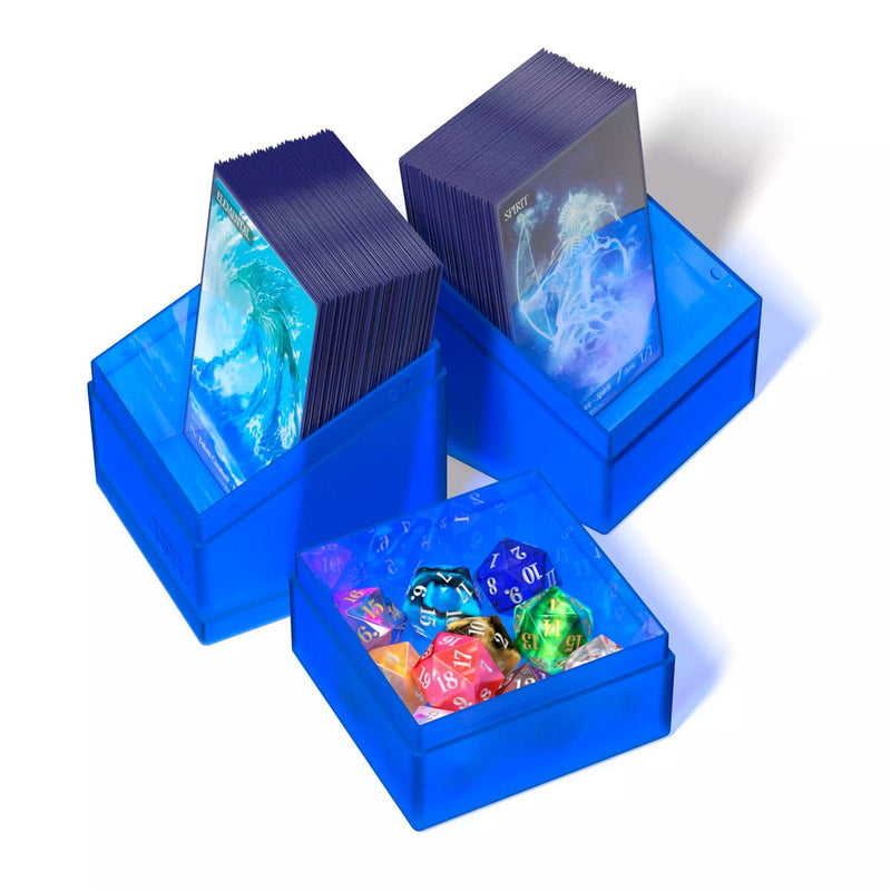 Ultimate Guard Ultimate Guard - Boulder 'n'Tray Deck Case 100+ - Sapphire available at Northumbrian Tin Soldier