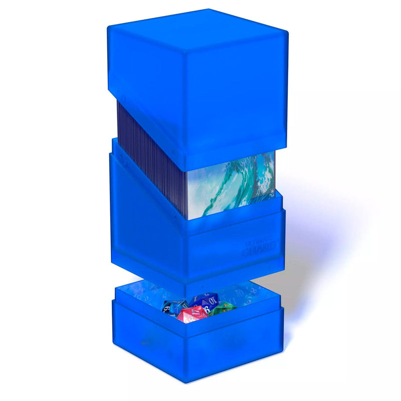 Ultimate Guard Ultimate Guard - Boulder 'n'Tray Deck Case 100+ - Sapphire available at Northumbrian Tin Soldier