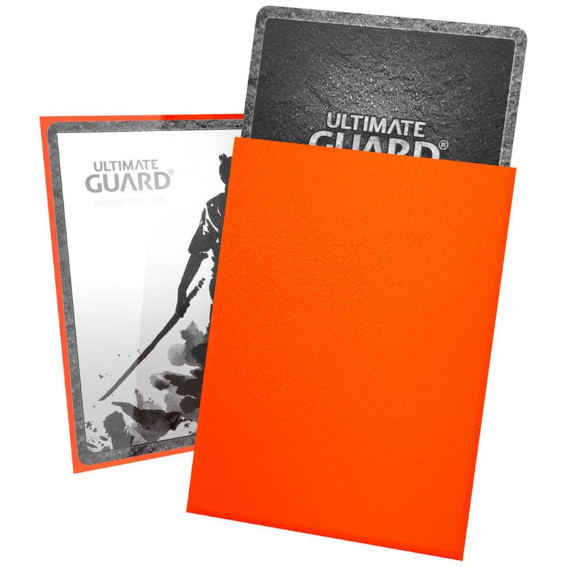 Ultimate Guard Ultimate Guard - Katana Sleeves Standard Size (100) - Orange available at Northumbrian Tin Soldier