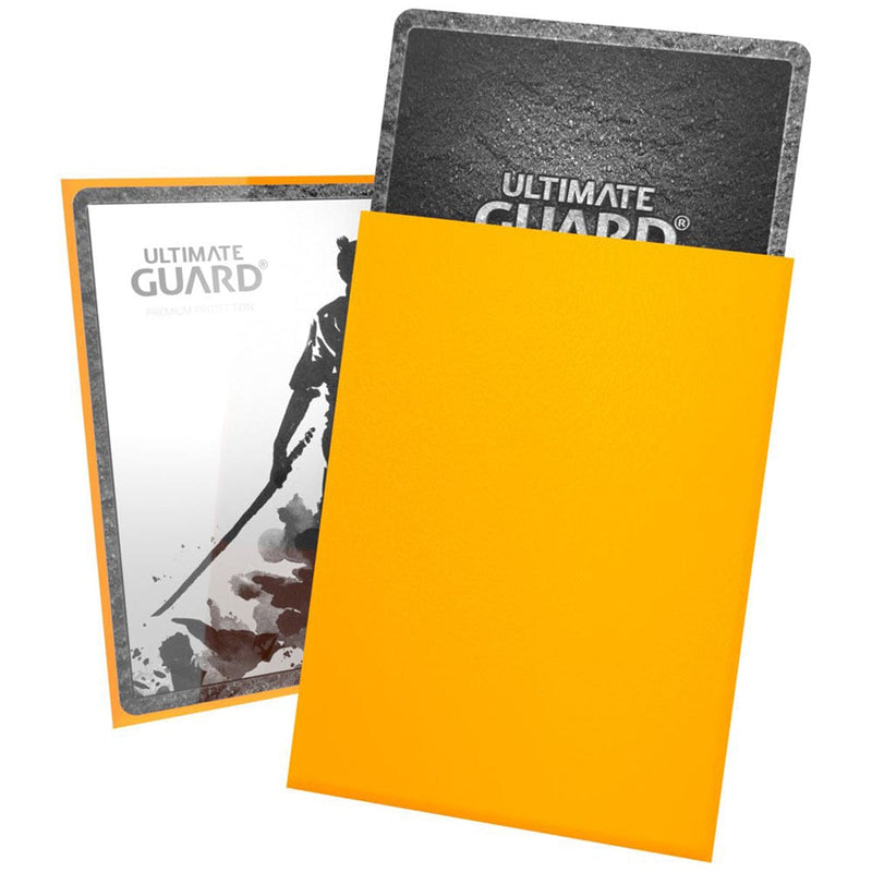 Ultimate Guard Ultimate Guard - Katana Sleeves Standard Size (100) - Yellow available at Northumbrian Tin Soldier