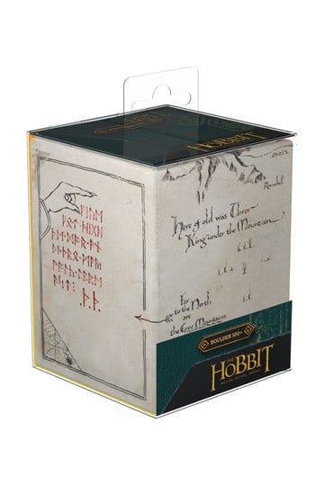 Ultimate Guard Ultimate Guard - RTE Boulder 100+ The Hobbit™- Thrór's Map (Glow in the Dark) available at Northumbrian Tin Soldier