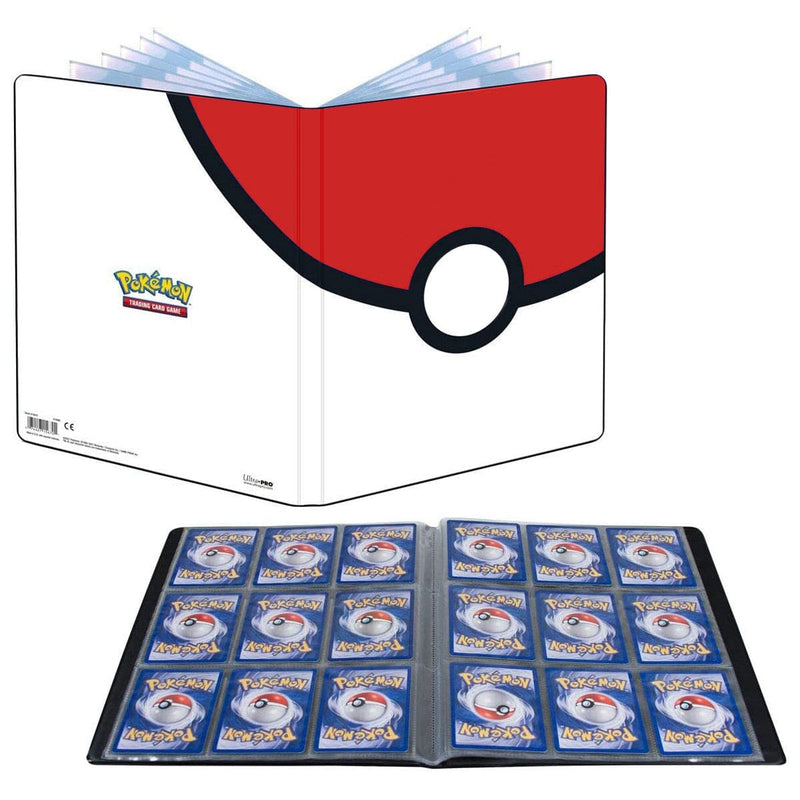 Ultra Pro Ultra Pro - Pokémon Pokéball 9-Pocket Portfolio available at Northumbrian Tin Soldier