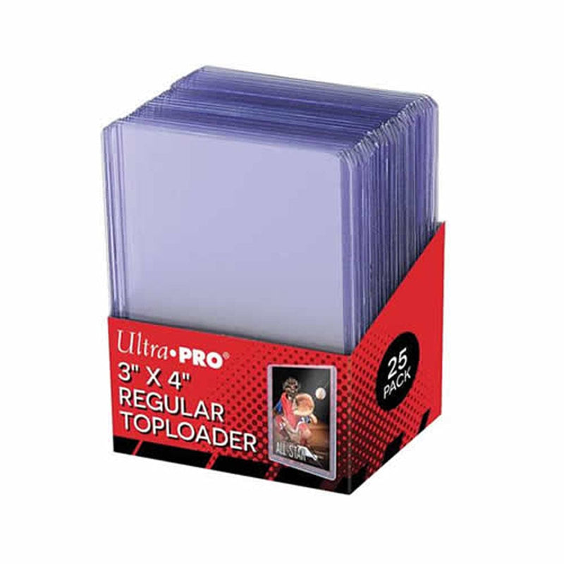 Ultra Pro UltraPro -  3" x 4" Regular Toploader available at Northumbrian Tin Soldier