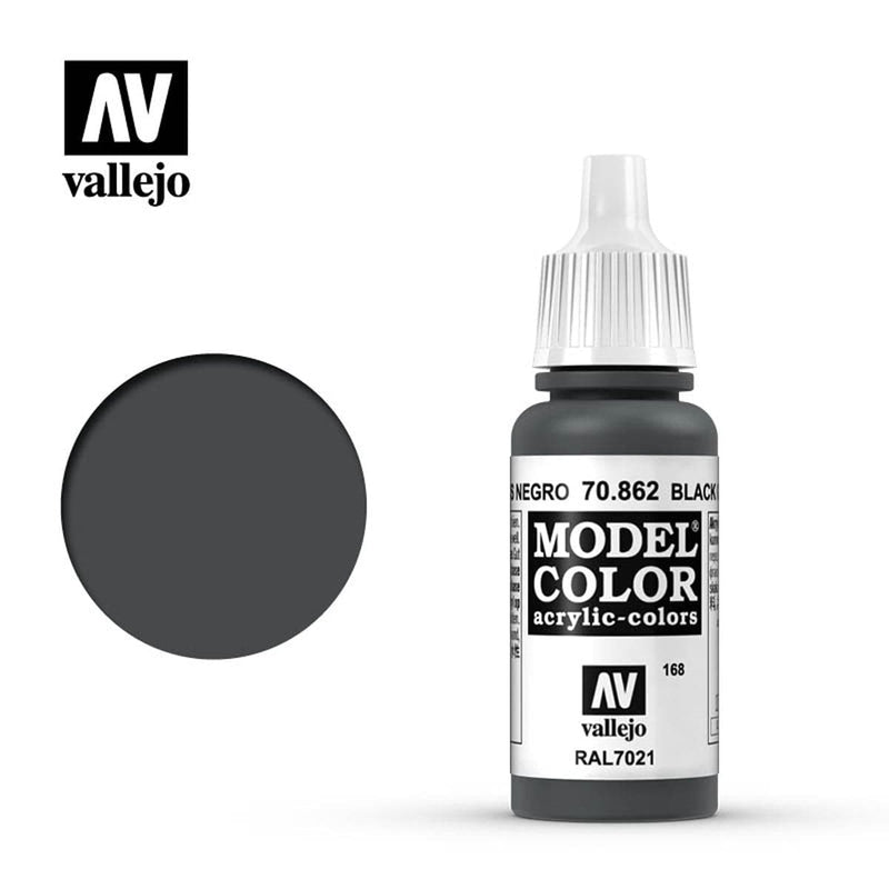 Vallejo Vallejo Model Color: Black Grey available at Northumbrian Tin Soldier