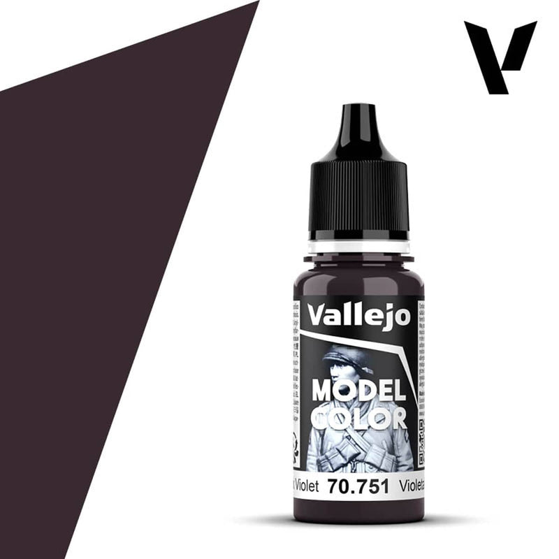Vallejo Vallejo Model Color: Black Violet available at Northumbrian Tin Soldier