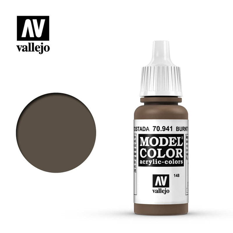 Vallejo Vallejo Model Color: Burnt Umber available at Northumbrian Tin Soldier