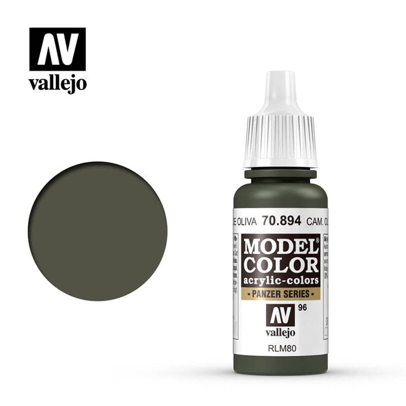 Vallejo Vallejo Model Color: Cam Olive Green available at Northumbrian Tin Soldier