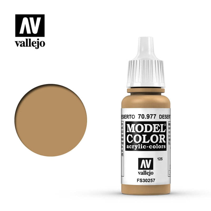 Vallejo Vallejo Model Color: Desert Yellow available at Northumbrian Tin Soldier