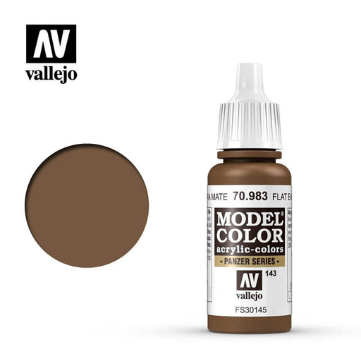 Vallejo Vallejo Model Color: Flat Earth available at Northumbrian Tin Soldier