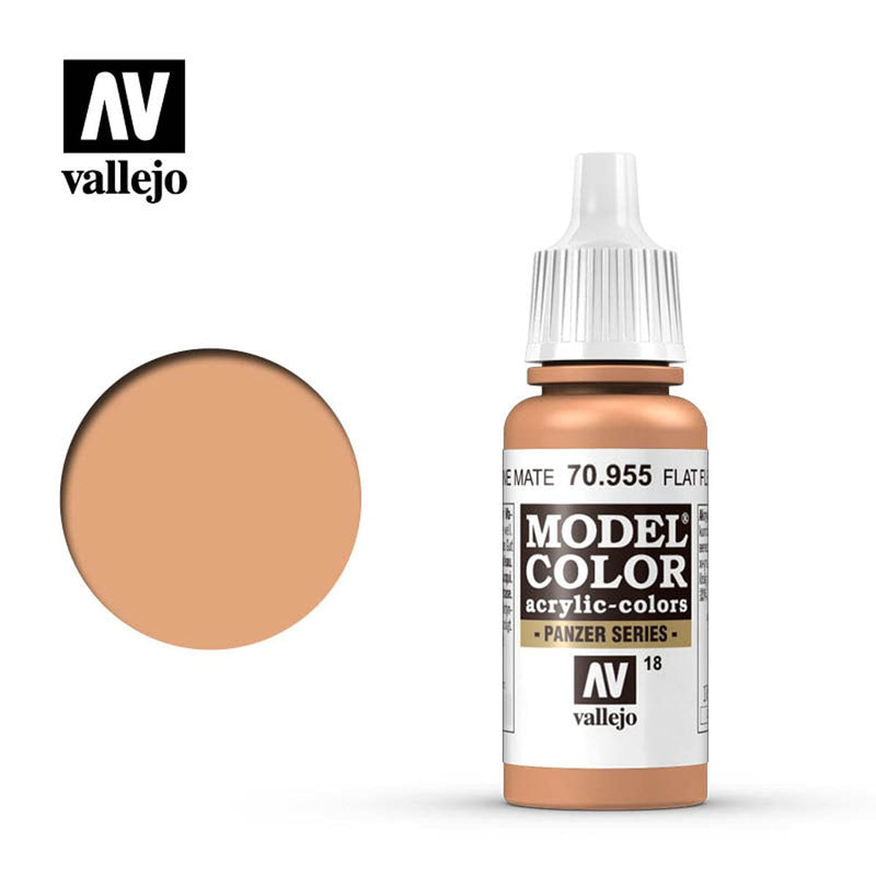 Vallejo Vallejo Model Color: Flat Flesh available at Northumbrian Tin Soldier