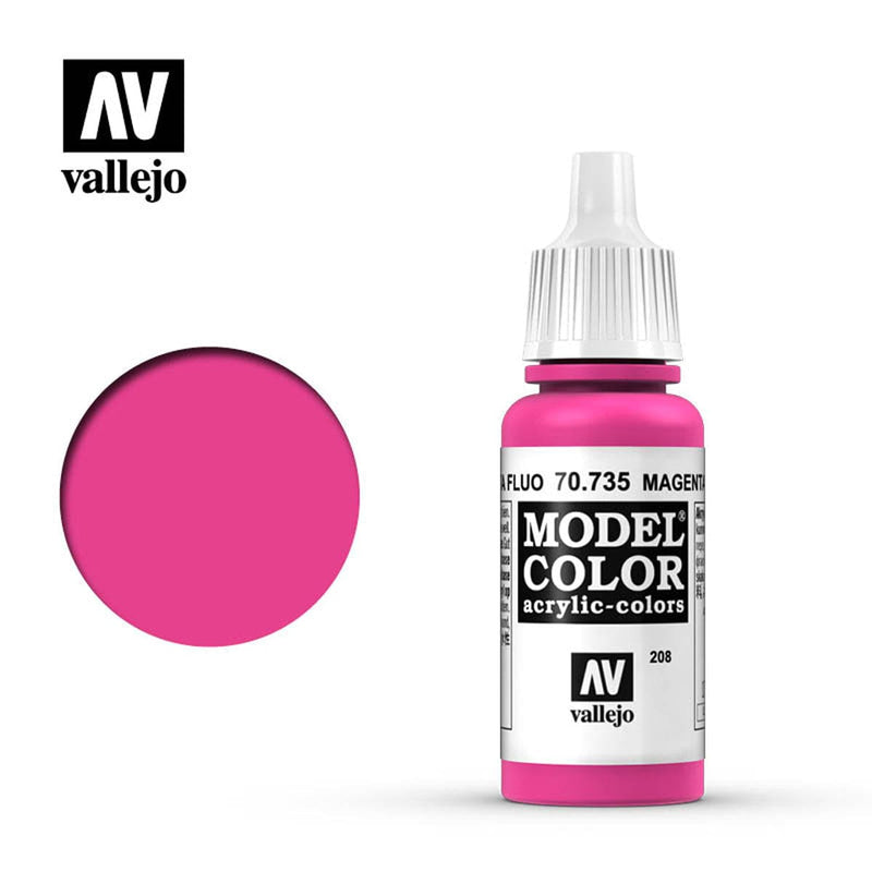 Vallejo Vallejo Model Color: Fluorescent Magenta available at Northumbrian Tin Soldier