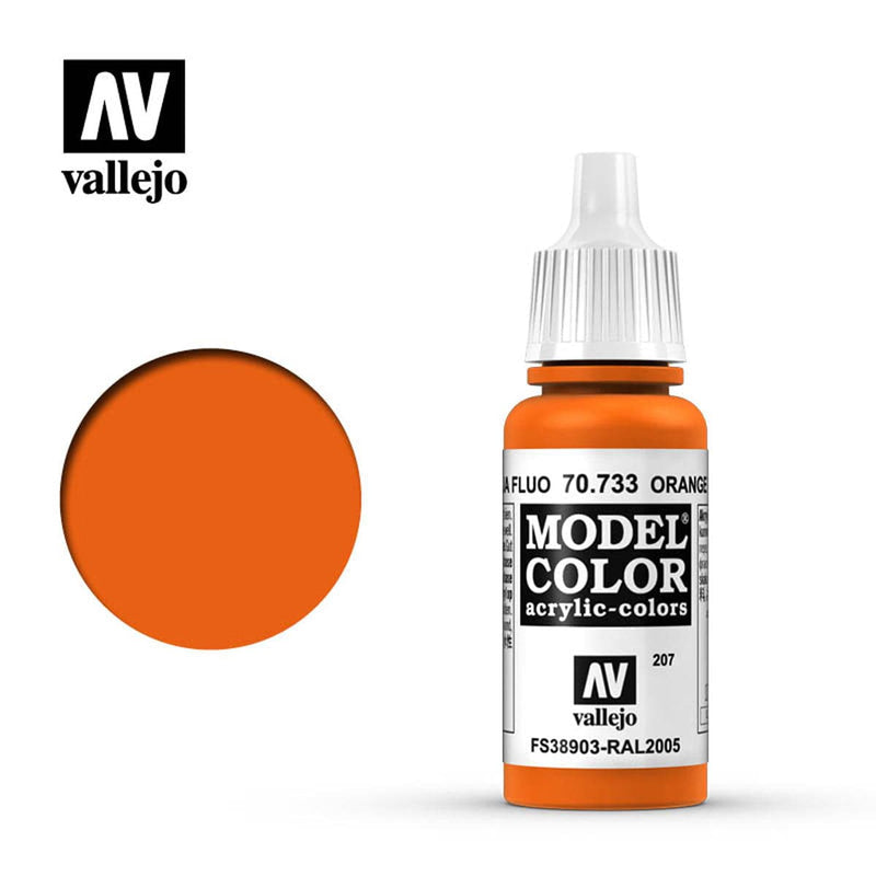 Vallejo Vallejo Model Color: Fluorescent Orange available at Northumbrian Tin Soldier