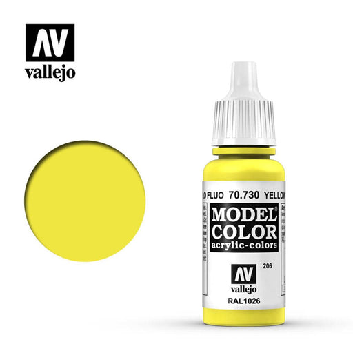 Vallejo Vallejo Model Color: Fluorescent Yellow available at Northumbrian Tin Soldier