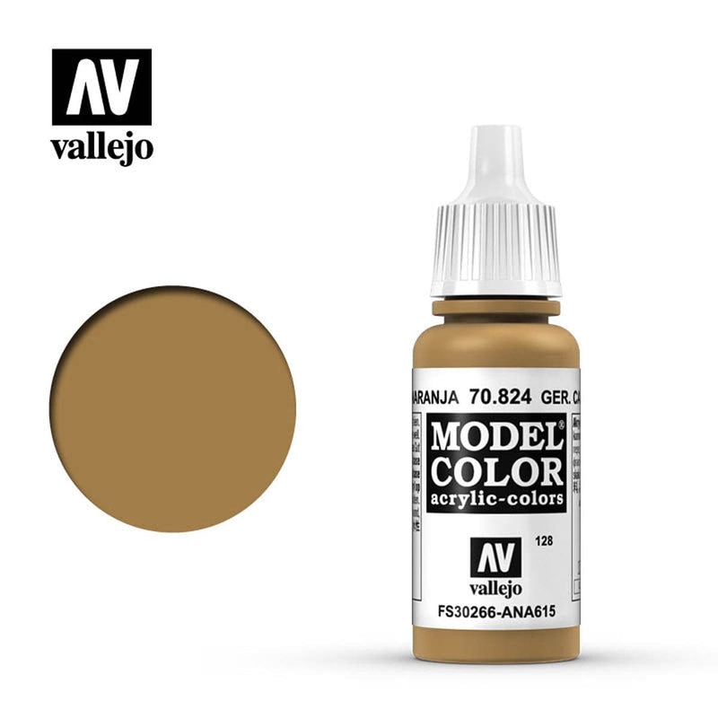 Vallejo Vallejo Model Color: German Cam. Orange Ochre available at Northumbrian Tin Soldier