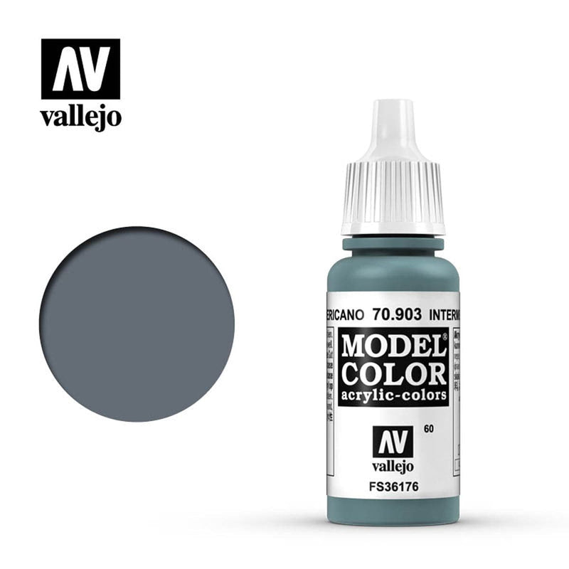 Vallejo Vallejo Model Color: Intermediate Blue available at Northumbrian Tin Soldier