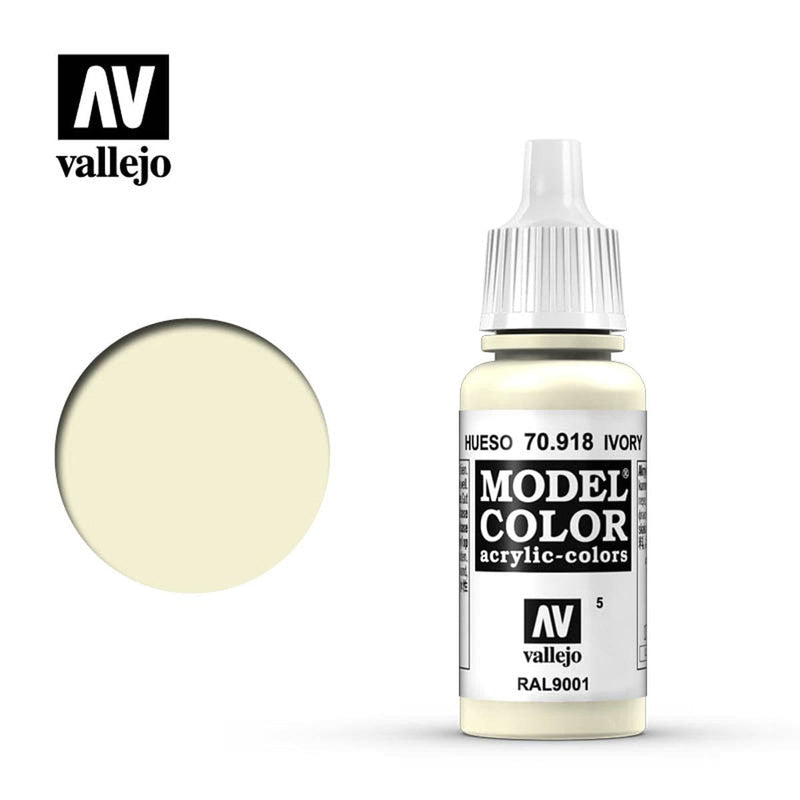 Vallejo Vallejo Model Color: Ivory available at Northumbrian Tin Soldier