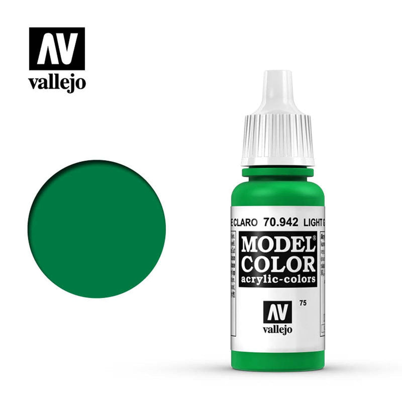 Vallejo Vallejo Model Color: Light Green available at Northumbrian Tin Soldier